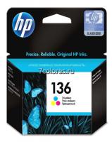Картридж HP 136 Color
